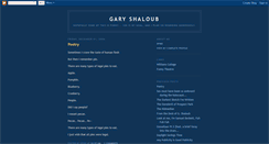 Desktop Screenshot of garyshaloub.blogspot.com
