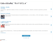 Tablet Screenshot of casaculturalrayuela.blogspot.com