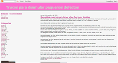 Desktop Screenshot of como-disimular-defectos.blogspot.com