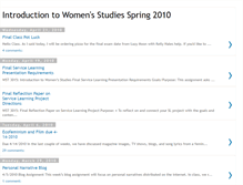 Tablet Screenshot of introductiontowomensstudiesspring2010.blogspot.com