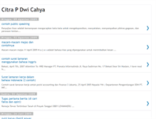Tablet Screenshot of citrapdwicahya.blogspot.com