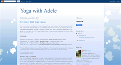 Desktop Screenshot of adeleyoga.blogspot.com