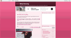 Desktop Screenshot of bellydancingbelle.blogspot.com