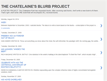Tablet Screenshot of blurbproject.blogspot.com