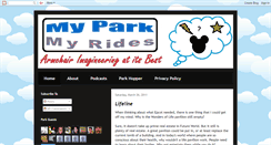 Desktop Screenshot of myparkmyrides.blogspot.com