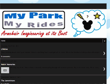 Tablet Screenshot of myparkmyrides.blogspot.com