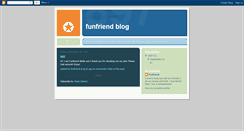 Desktop Screenshot of funfriendblog.blogspot.com