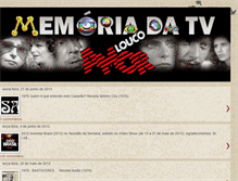 Tablet Screenshot of memoriadatv.blogspot.com