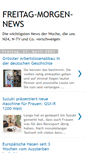 Mobile Screenshot of freitag-morgen-news.blogspot.com