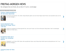 Tablet Screenshot of freitag-morgen-news.blogspot.com