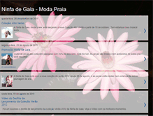 Tablet Screenshot of ninfadegaia.blogspot.com
