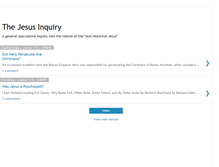Tablet Screenshot of jesusinquiry.blogspot.com