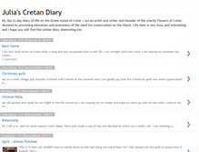 Tablet Screenshot of juliascretandiary.blogspot.com