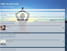 Tablet Screenshot of maeinnatura.blogspot.com