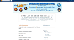 Desktop Screenshot of eurolan2007.blogspot.com
