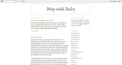 Desktop Screenshot of blogwithbaby.blogspot.com