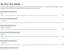 Tablet Screenshot of bobby-myowntwohands.blogspot.com