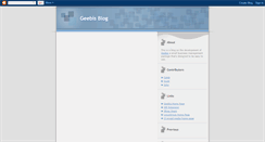 Desktop Screenshot of geebis.blogspot.com