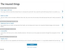 Tablet Screenshot of insuredthings.blogspot.com