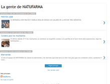 Tablet Screenshot of natufarma.blogspot.com