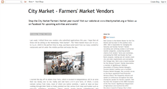 Desktop Screenshot of citymarketfarmersmarketvendors.blogspot.com