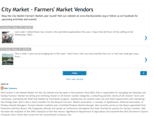 Tablet Screenshot of citymarketfarmersmarketvendors.blogspot.com