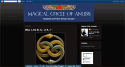 Desktop Screenshot of anubismagical.blogspot.com