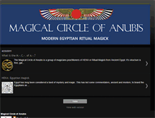 Tablet Screenshot of anubismagical.blogspot.com