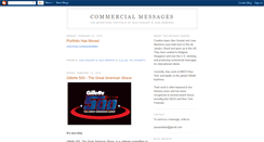 Desktop Screenshot of commercialmessages.blogspot.com