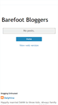 Mobile Screenshot of barefootbloggers.blogspot.com