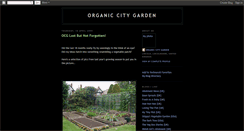 Desktop Screenshot of organiccitygarden.blogspot.com