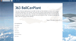 Desktop Screenshot of 363ballcanplant.blogspot.com