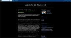 Desktop Screenshot of amb-trabalho.blogspot.com