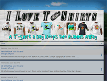 Tablet Screenshot of ilove-tshirts.blogspot.com