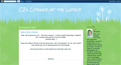 Desktop Screenshot of carolynscorneroftheworld.blogspot.com