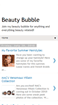 Mobile Screenshot of mybeautybubble.blogspot.com