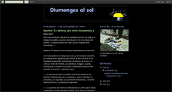Desktop Screenshot of diumengesalsol.blogspot.com
