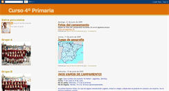 Desktop Screenshot of curso4primaria.blogspot.com