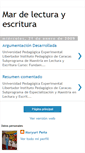 Mobile Screenshot of mardelecturayescritura.blogspot.com