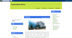 Desktop Screenshot of hydmenu.blogspot.com