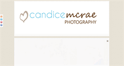 Desktop Screenshot of candicemcraephotography.blogspot.com