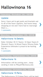 Mobile Screenshot of hallowinona.blogspot.com