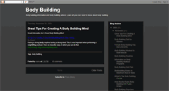 Desktop Screenshot of musclebody-building.blogspot.com