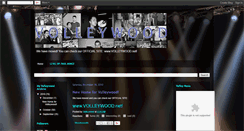 Desktop Screenshot of myvolleywood.blogspot.com