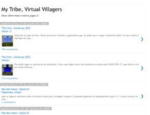 Tablet Screenshot of mytribevirtualvillagers.blogspot.com