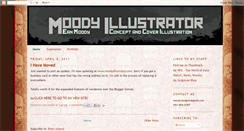 Desktop Screenshot of moodyillustrator.blogspot.com