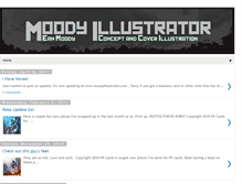 Tablet Screenshot of moodyillustrator.blogspot.com