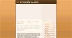 Desktop Screenshot of 58password-crackers.blogspot.com