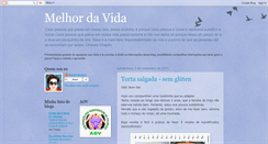 Desktop Screenshot of melhor-davida.blogspot.com