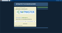 Desktop Screenshot of netmastervoip.blogspot.com